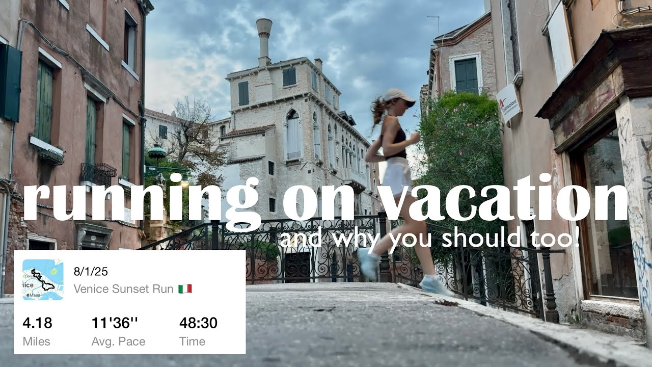 why you should go for a run on your next vacation