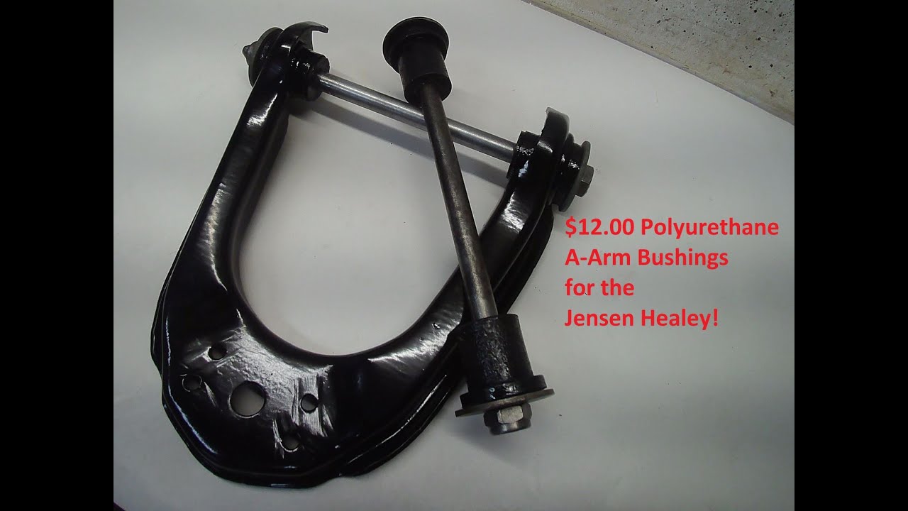 Budget Poly A-arm bushings for the Jensen Healey