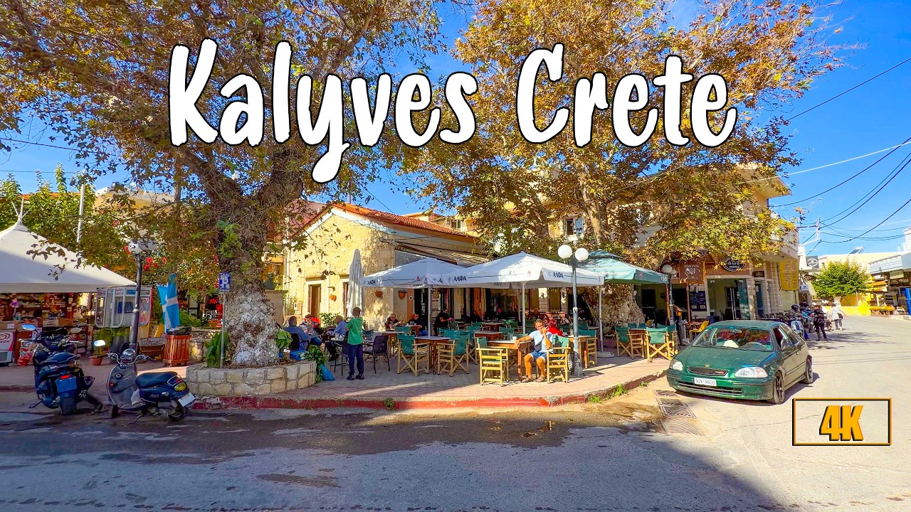 🇬🇷 Исследование и прогулка по Каливесу, Крит, Греция