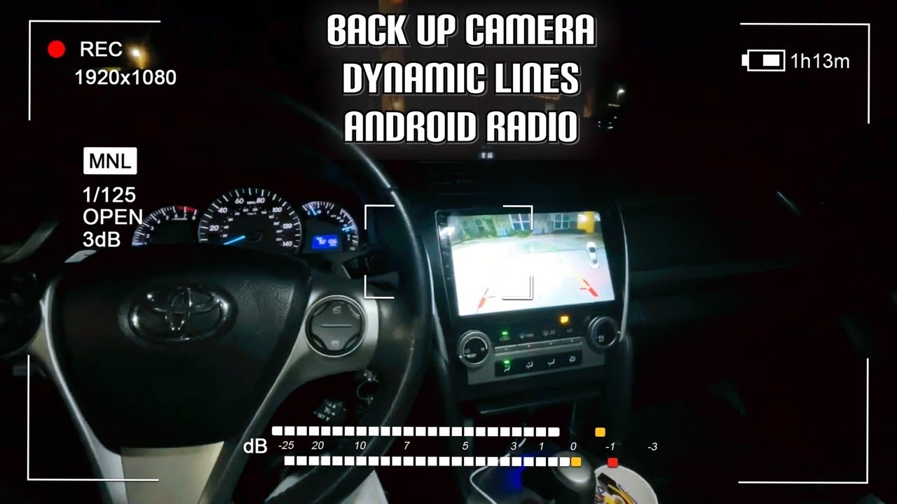 How to Set Up Dynamic Guide Lines Reverse Camera I Android After Market Radio I Roadanvi