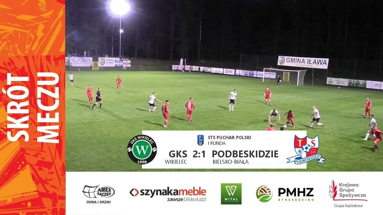 SKRÓT | GKS Wikielec - Podbeskidzie Bielsko-Biała | STS Puchar Polski | 2025/26 | I runda