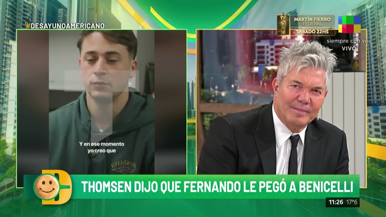 📺 FERNANDO BURLANDO en #DesayunoAmericano: 