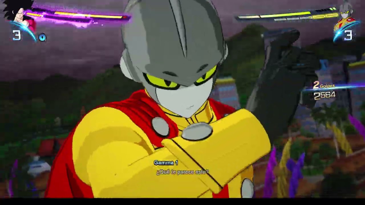 Goku ssj4 gt vs Gamma1 Dragon Ball Sparking Zero