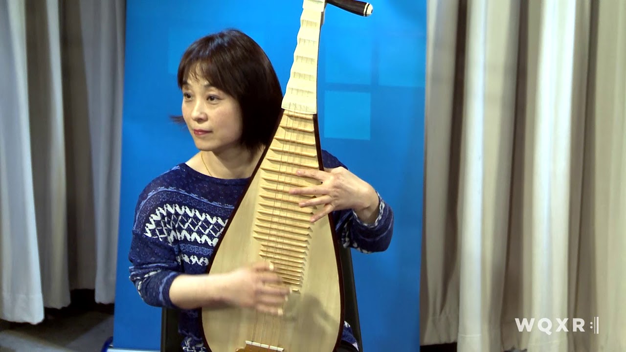 Pipa Player Wu Man plays 'Jasmine Flower' Live in the WQXR Studio