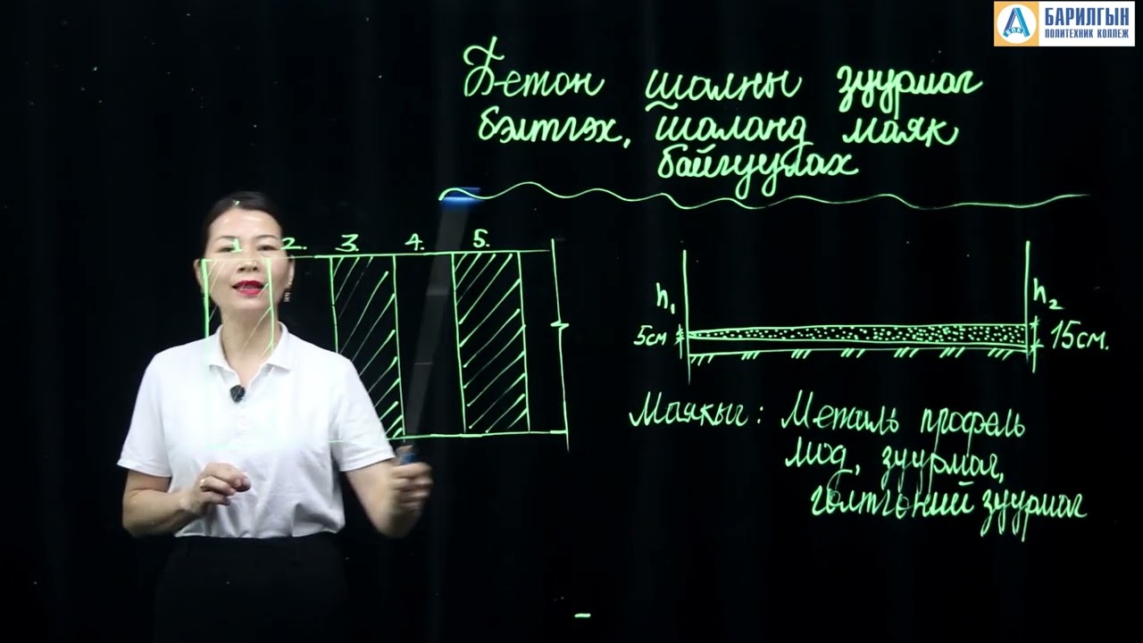 Бетон шалны зуурмаг бэлтгэх