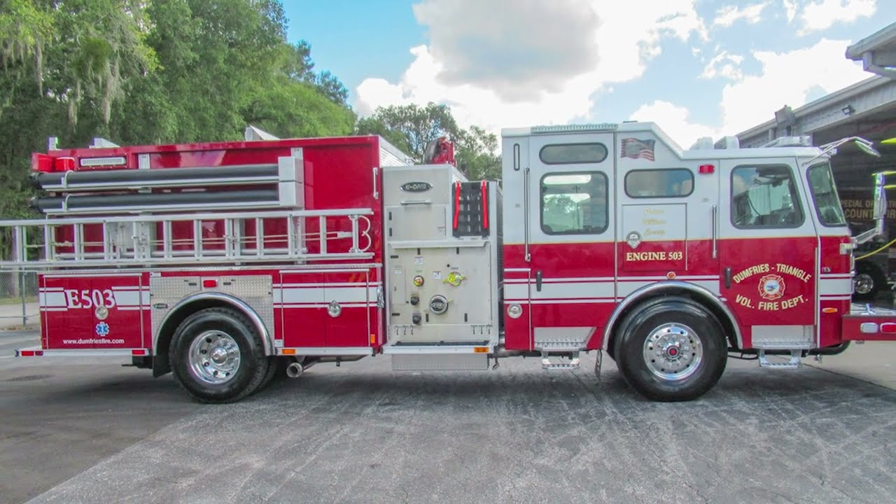 Walk Around of Dumfries Triangle VFD's Custom Pumper - SO144316