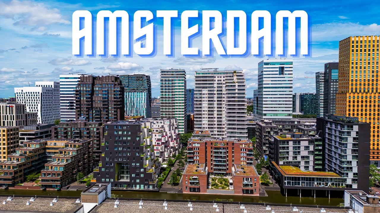 Amsterdam 🇳🇱 Drone Video | 4K UHD