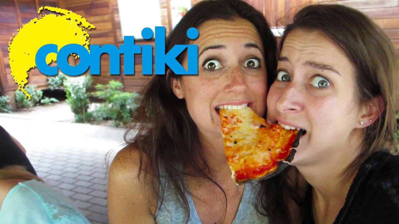 PIZZA EATING CONTEST!