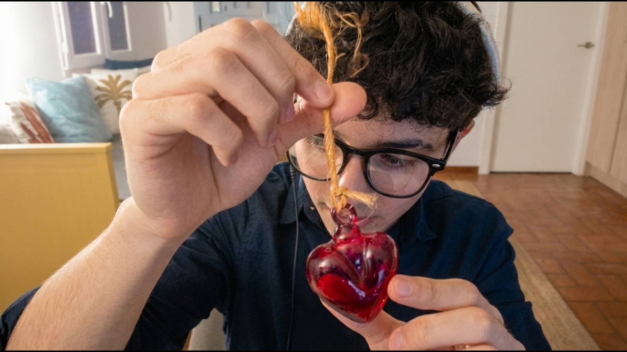 ASMR Sobre-Explicando Objetos (Versión Rojo san valentín)
