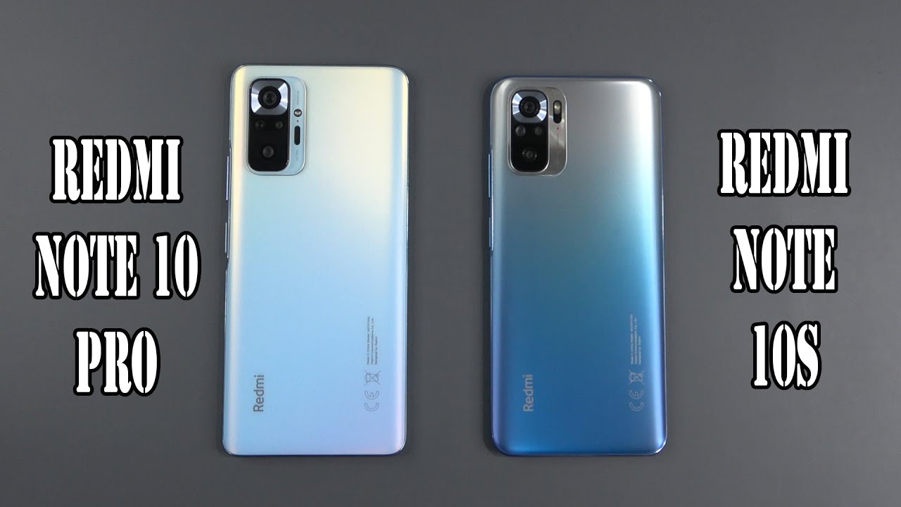 Xiaomi Redmi Note 10 Pro vs Redmi Note 10S | SpeedTest and Camera comparison