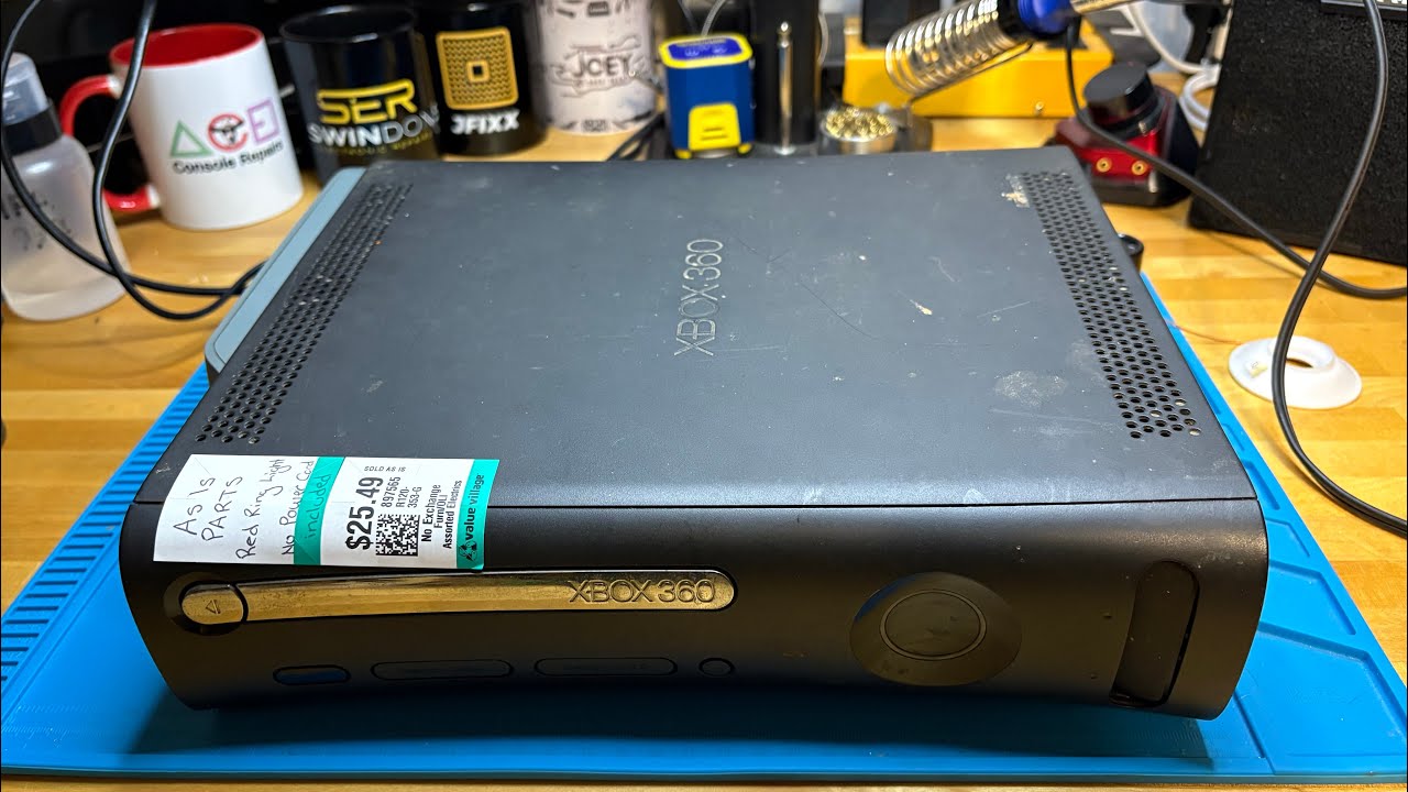 Bought a Red Ring 360 to fix and…