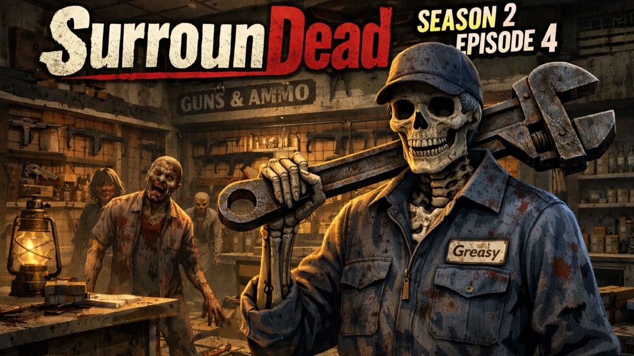 PANDEMIC UPDATE 0.8!! WE MAKE THE GUN SHOP OUR BASE!! SurrounDead... Season 2 Episode 4