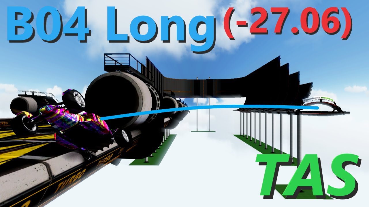 (TMUnlimiter) [TAS] Trackmania B04 Long - 1:39.44 (-27.06)