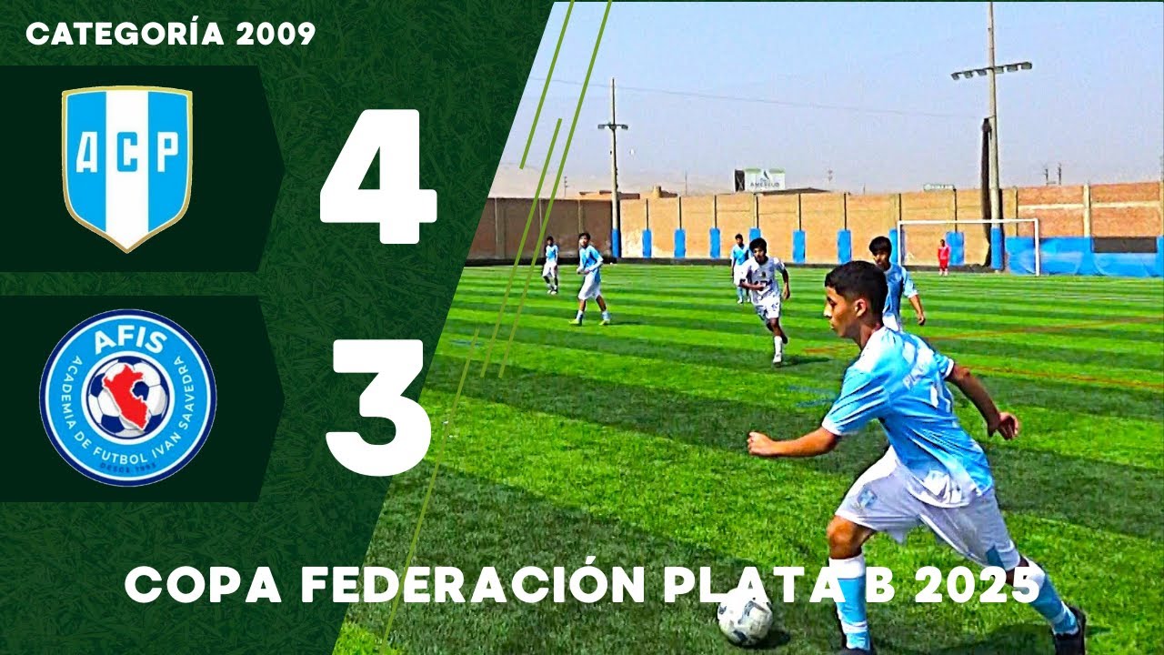 ACP Cristal Puente Piedra vs AFIS cat. 2009 - Copa Federación Plata B 2025