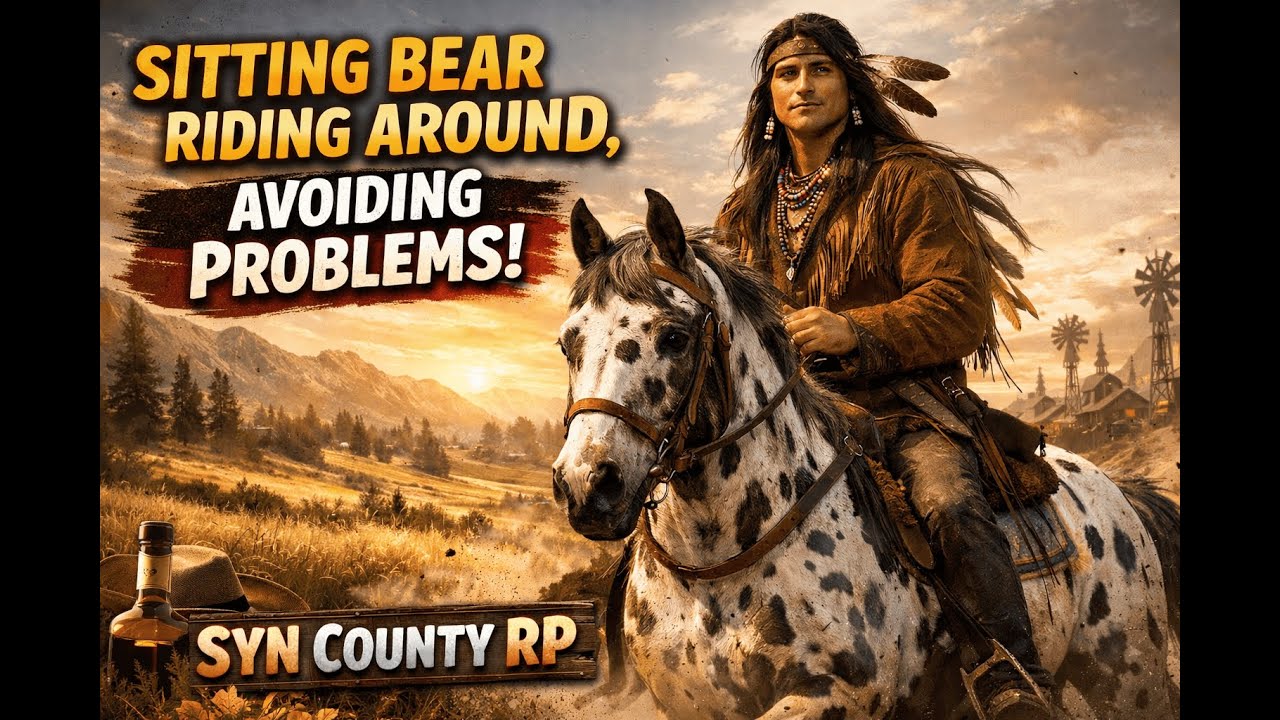 LIVE 🔴| 🐴🌾 Sitting Bear Riding Around, Avoiding Problems | Syn County RP