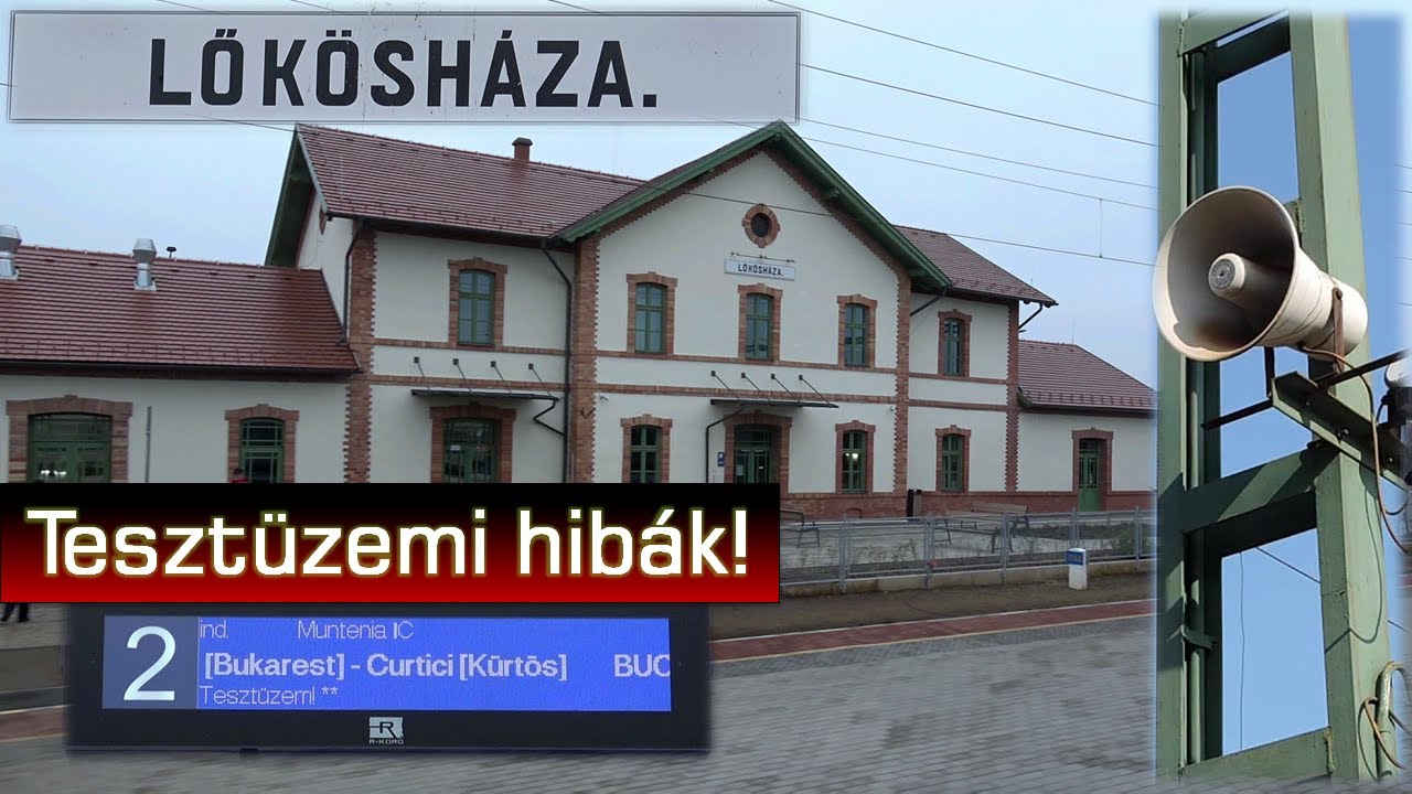 A vonat nem vár! - A Késett Muntenia IC-re (: Hangosbemondás Lőkösházán 2025
