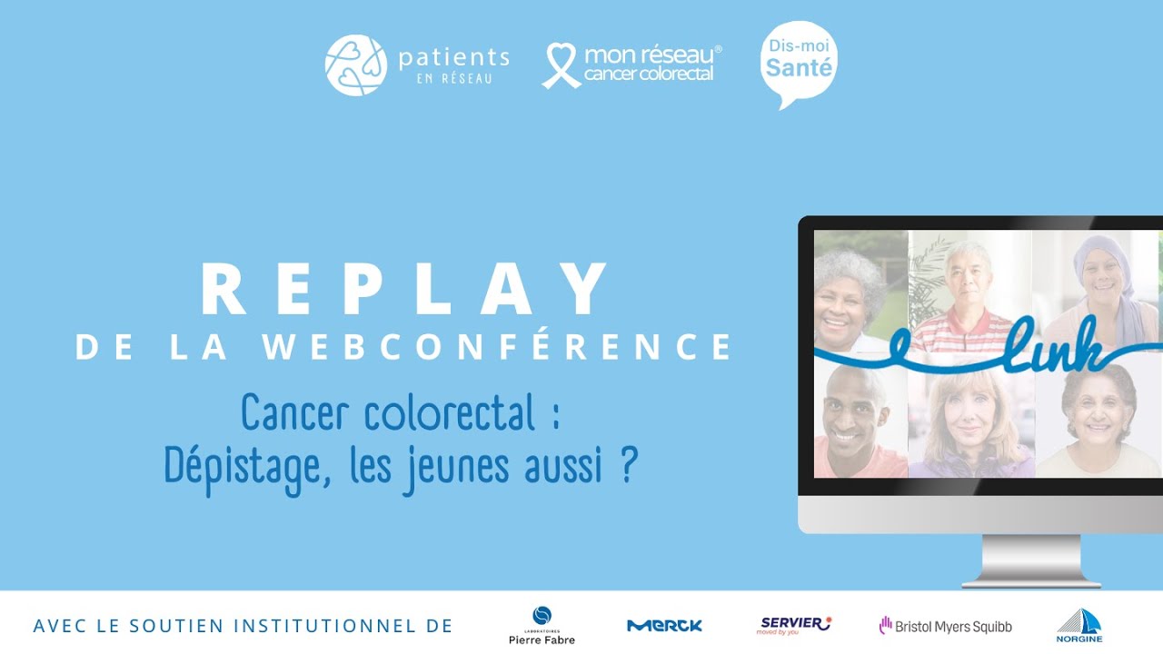 Cancer colorectal : Dépistage, les jeunes aussi ? - replay webconférence du 27 mars 2024