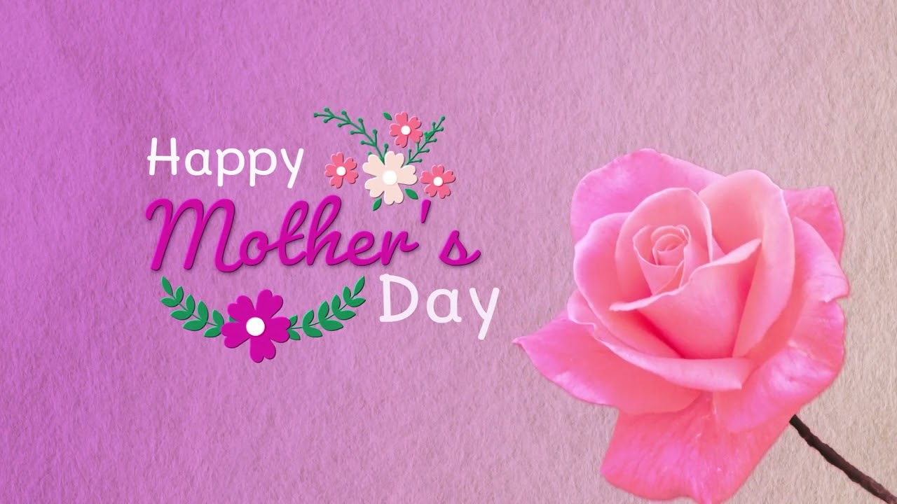 Happy Mother's Day! - Animated Card Rose