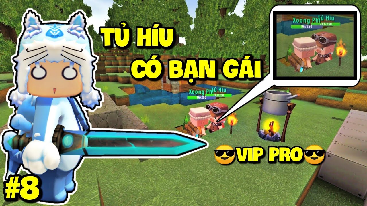 SINH TỒN THẾ GIỚI MỚI TẬP 8: TỦ HÍU CÓ BẠN GÁI TRONG MINI WORLD KHIẾN MEOWPEO BẤT NGỜ