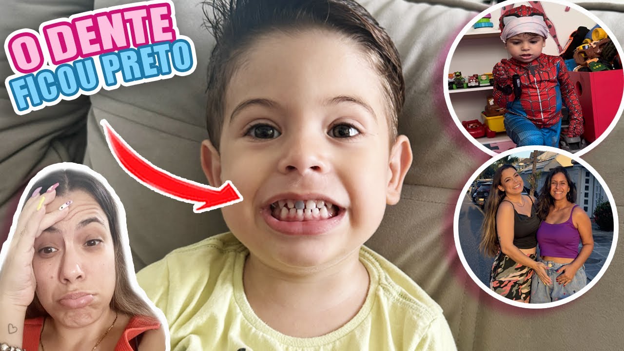48 HORAS COMIGO - O DENTE DO MEU BEBE FICOU PRETO *help*    - Kathy Castricini