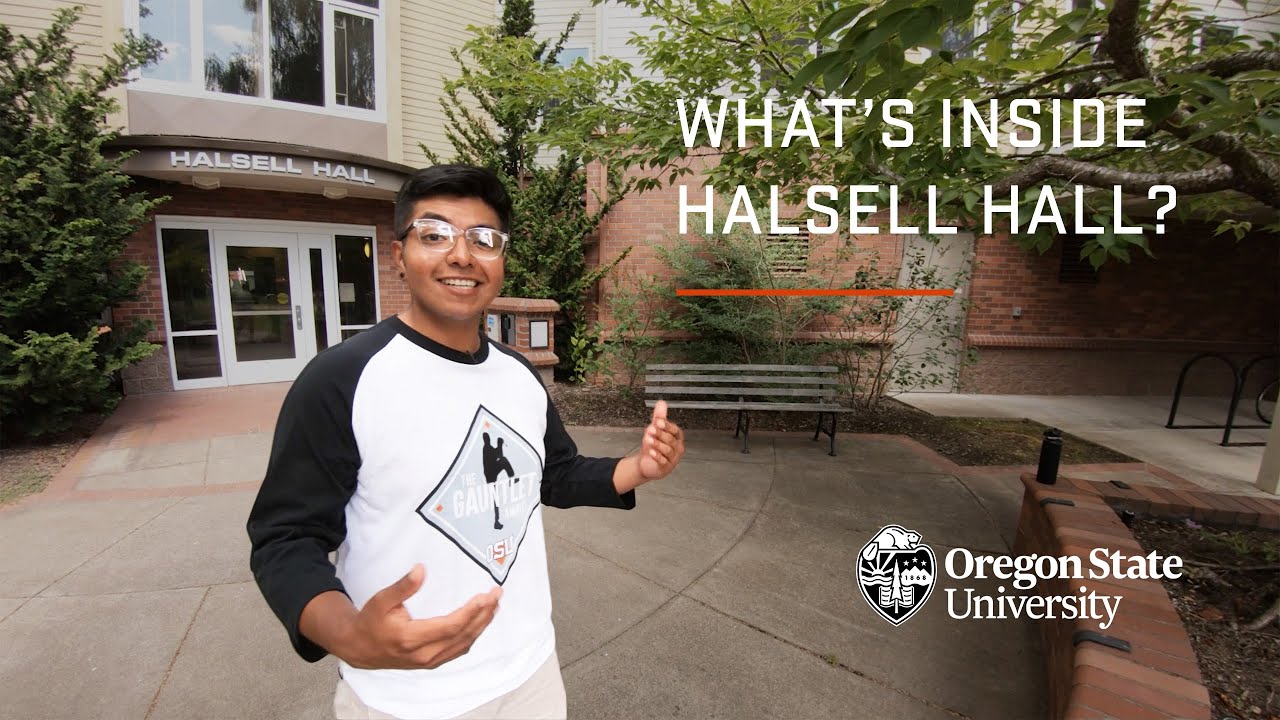 What's inside Halsell Hall at Oregon State University?