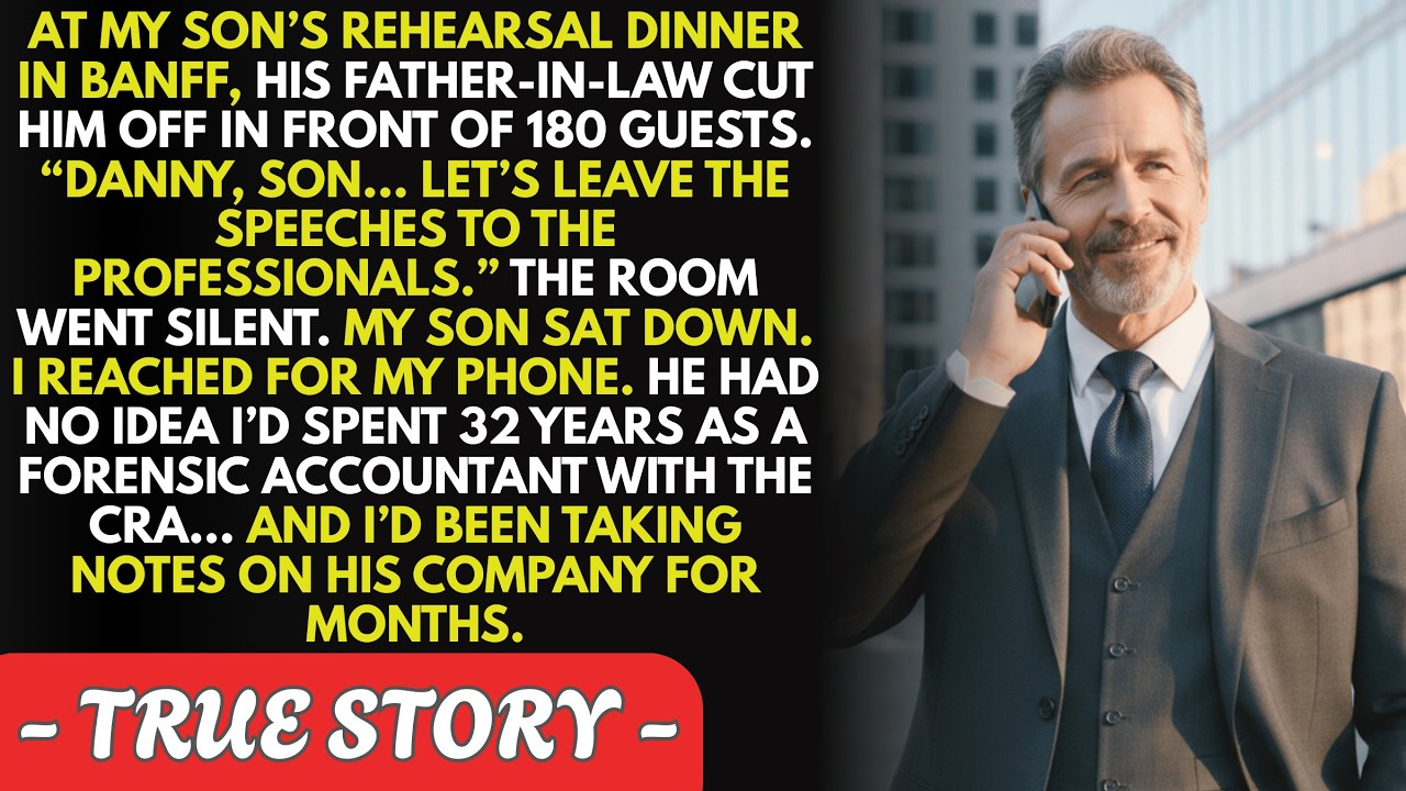 My Son’s Father-In-Law Mocked Him At Our Banff Rehearsal Dinner — So I Sent Three Emails And His...