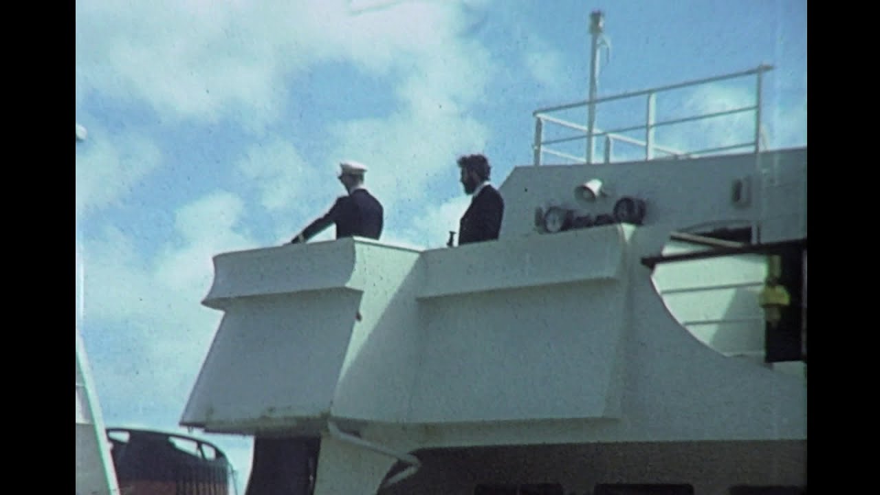 Dover to Calais on a Sealink Ferry 1980