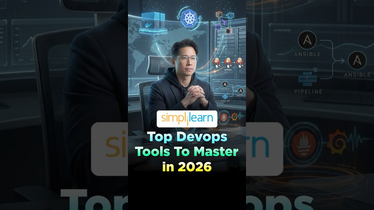 Top DevOps Tools to Master in 2026 | Essential Tools for DevOps Engineers #shorts #simplilearn