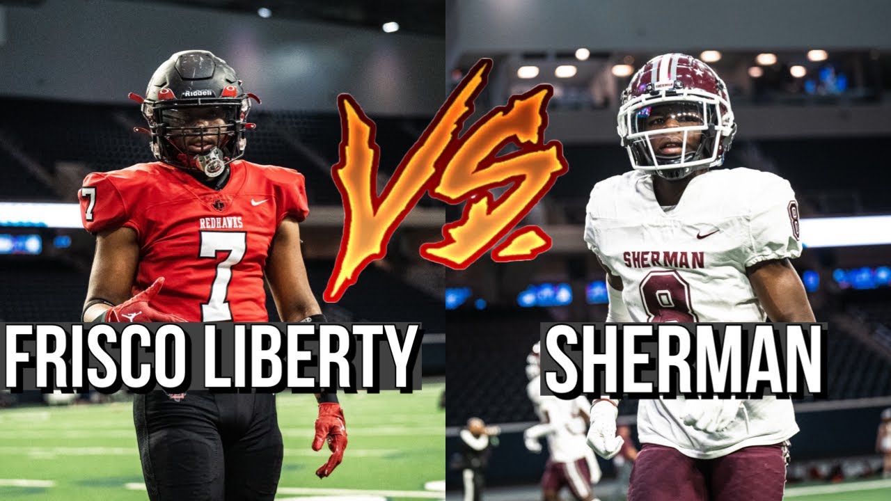 SHERMAN vs FRISCO LIBERTY 🔥🔥#viral #football