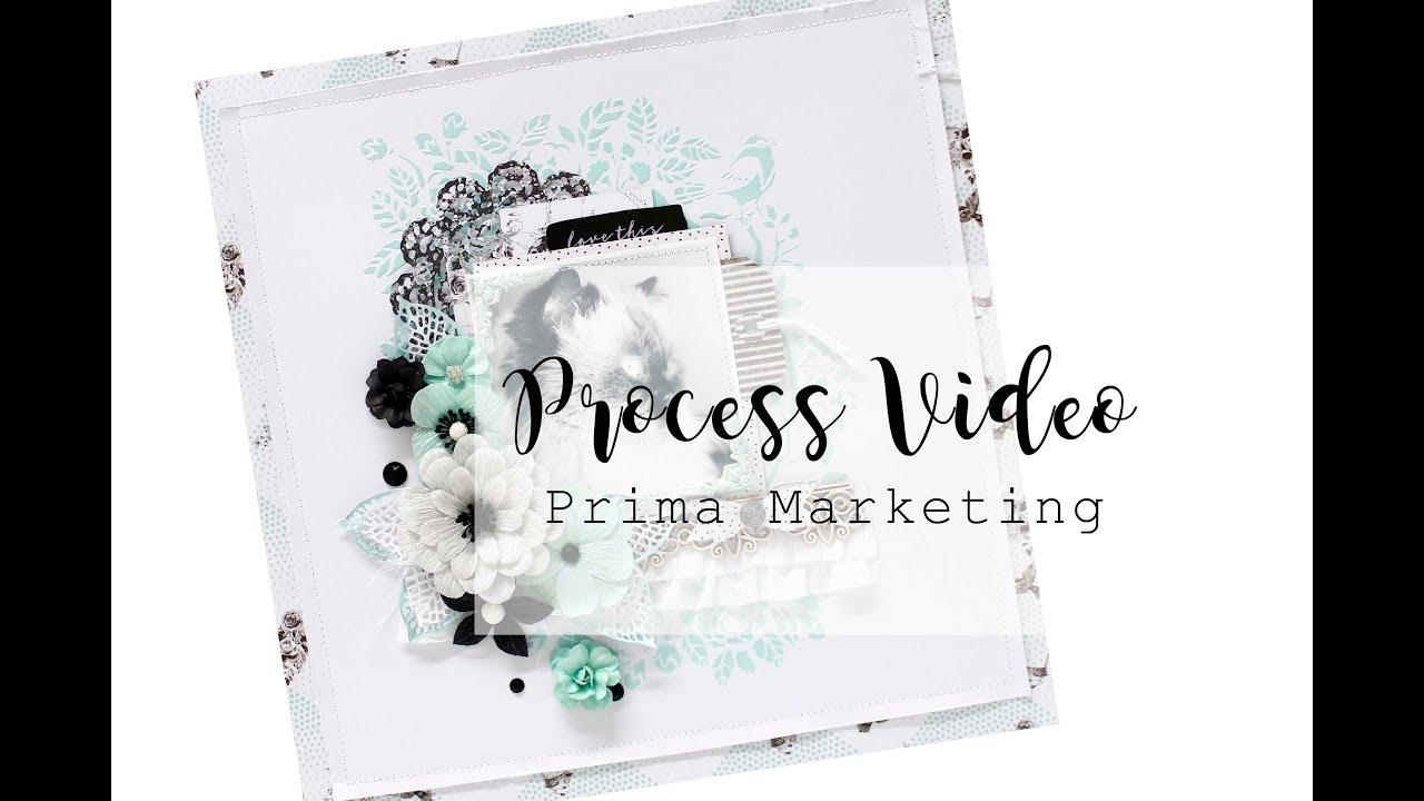 Flirty Fleur layout With Anita Bownds