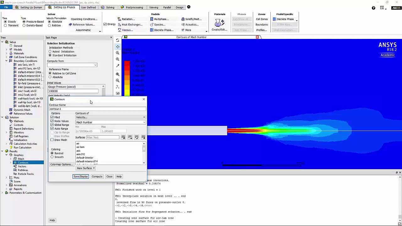 Noise Generated by Supersonic Jet using Computational Aero Acoustics