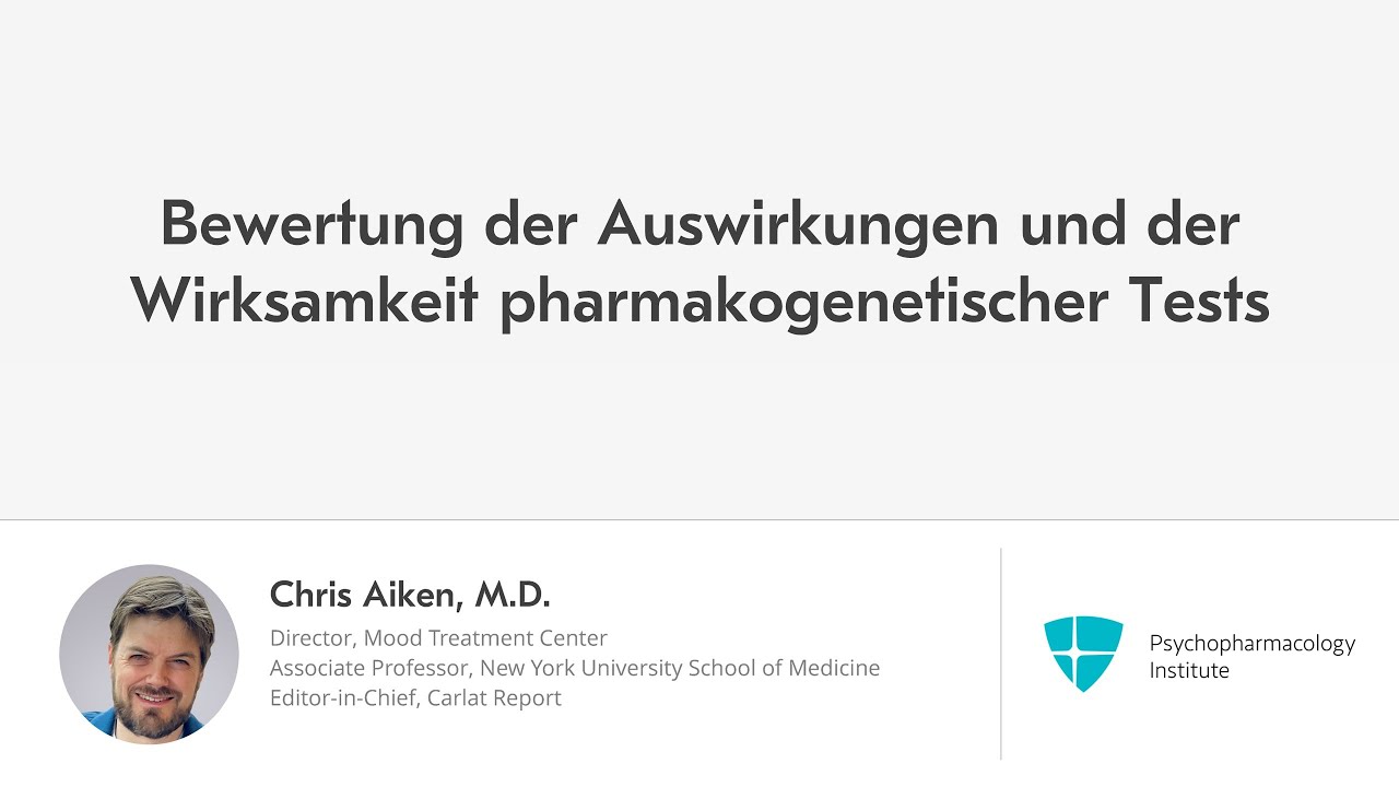 Pharmakogenetische Panels: Funktionieren sie wirklich?