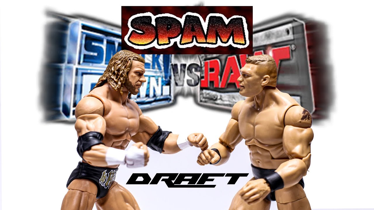 SPAM! Ruthless Aggression Draft (WWE ACTION FIGURES)
