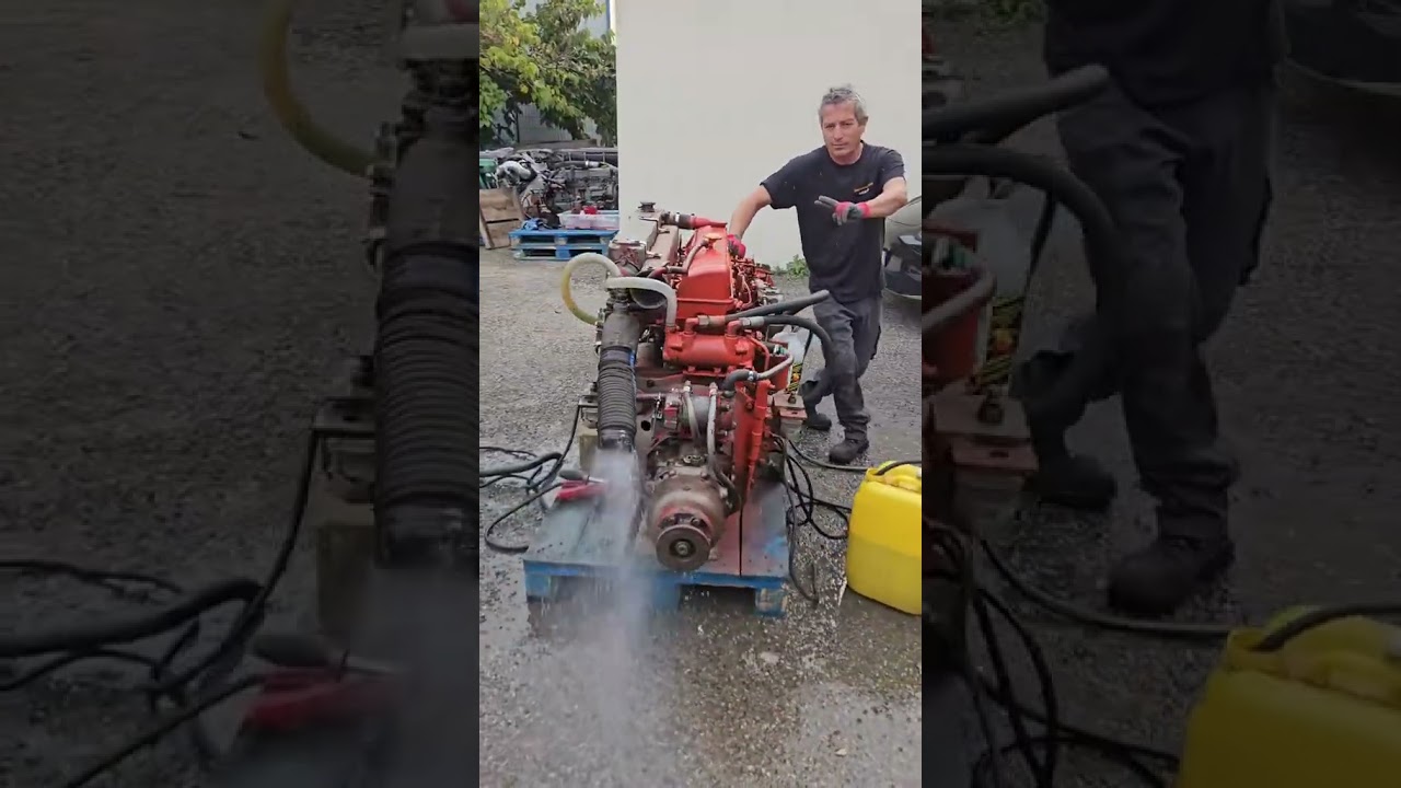 Ce moteur Renault Couach va finir d&eacute;mont&eacute; pour pi&egrave;ces