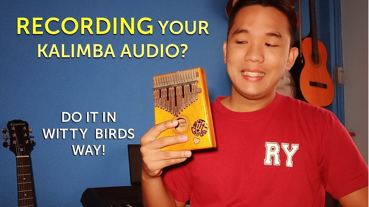 How To Record Kalimba Audio - Behind The Scenes | Witty Birds Kalimba
