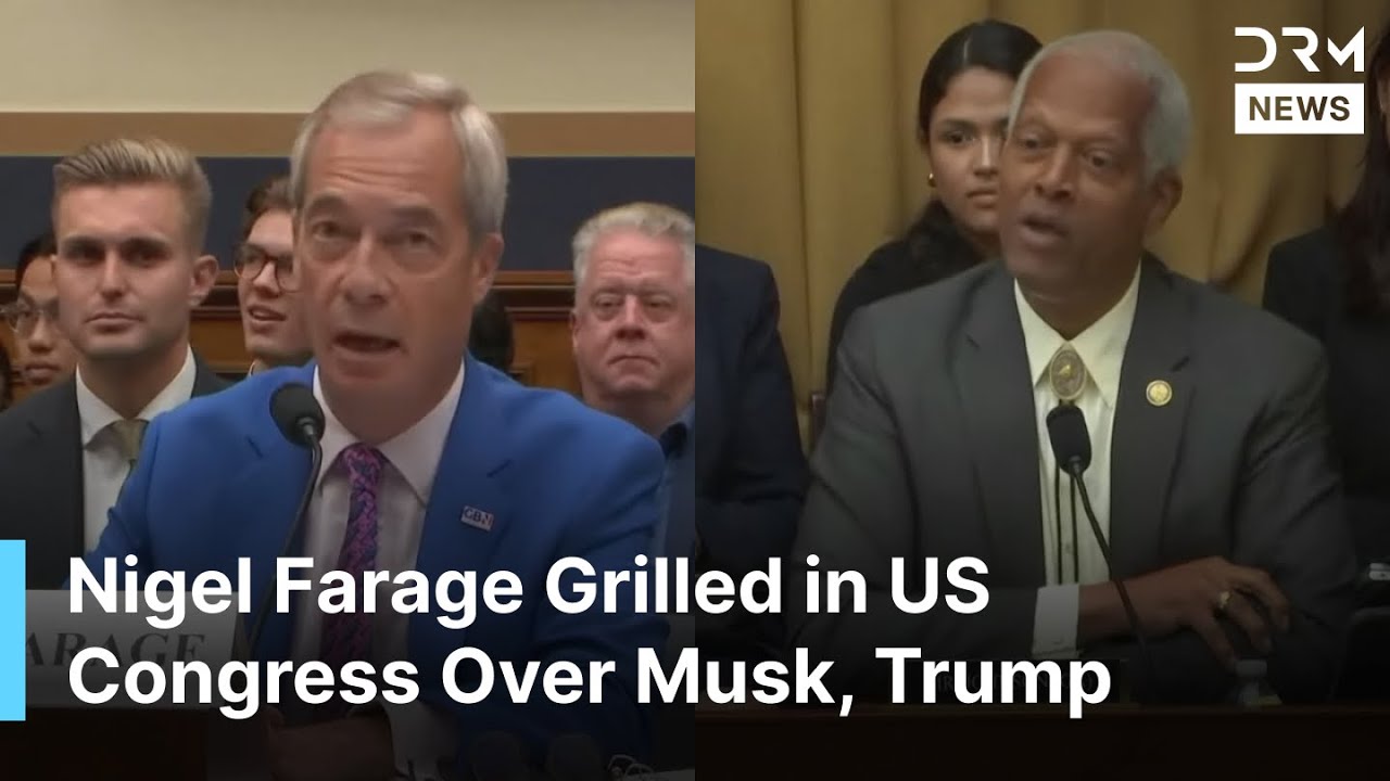 &ldquo;Fringe Party Leader?&rdquo;: Nigel Farage's Explosive Clash at US Congress | AC1G