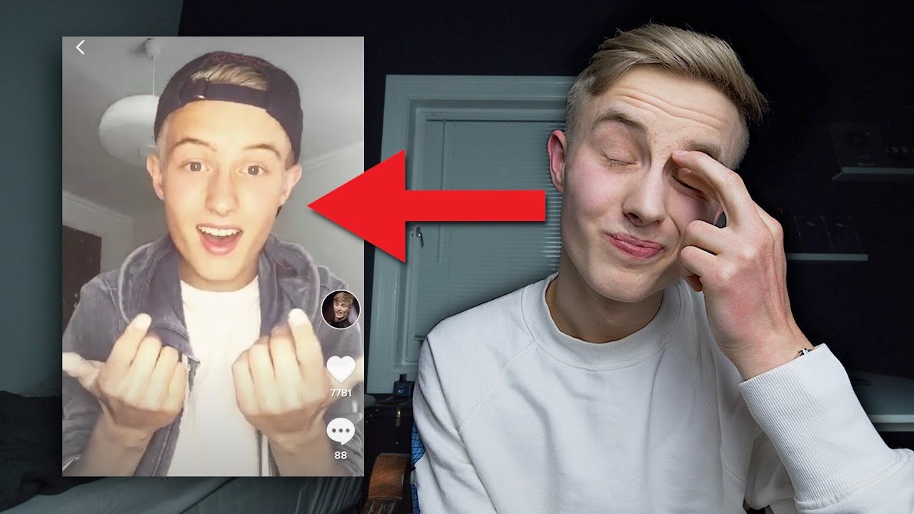 REAGERER på gamle TIK TOK 😅