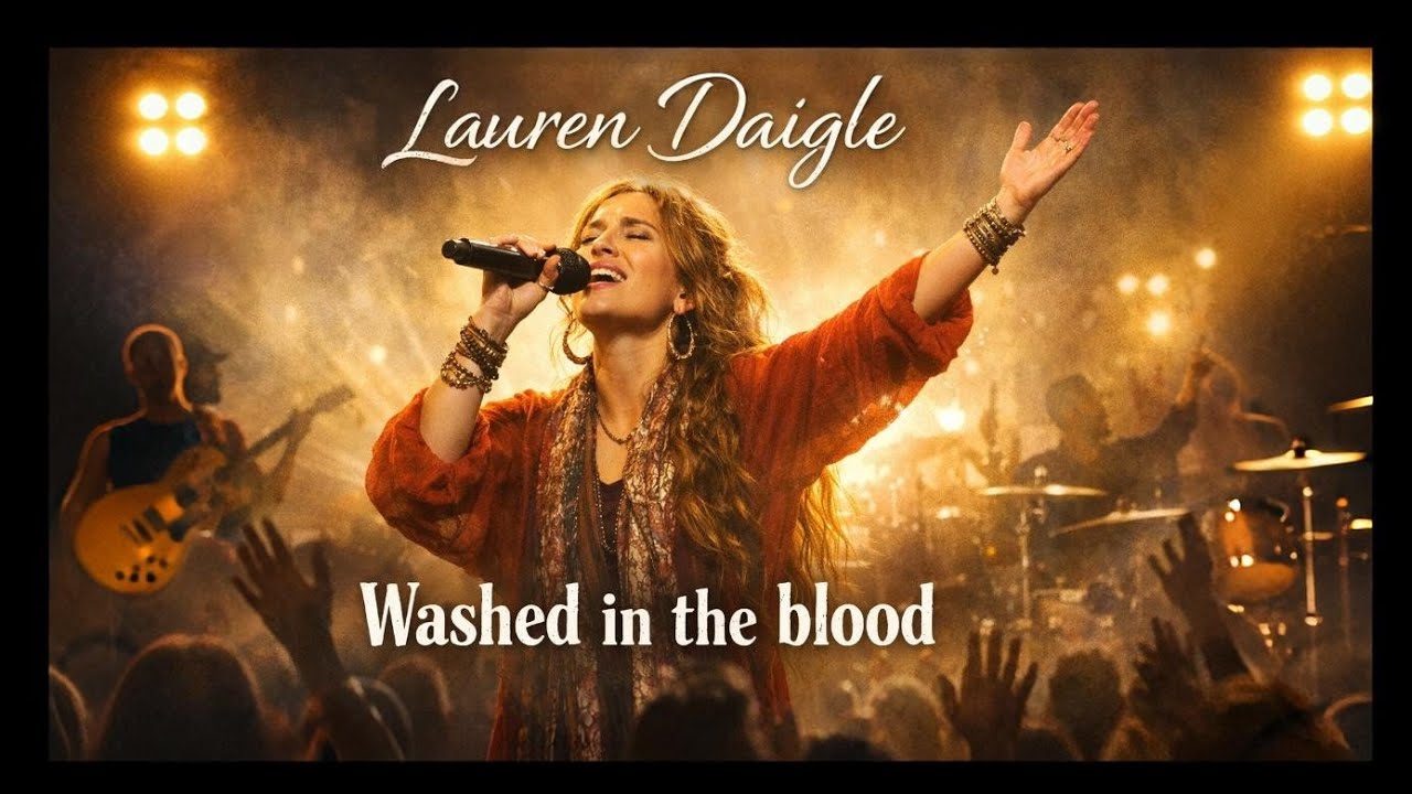  (Inspired by Lauren Daigle ) Washed In The Blood  Deep Worship Song  | Christian Gospel Music