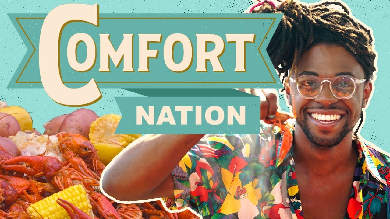 Traditional Crawfish Boil 😋 COMFORT NATION | Comfort Nation| Food Network