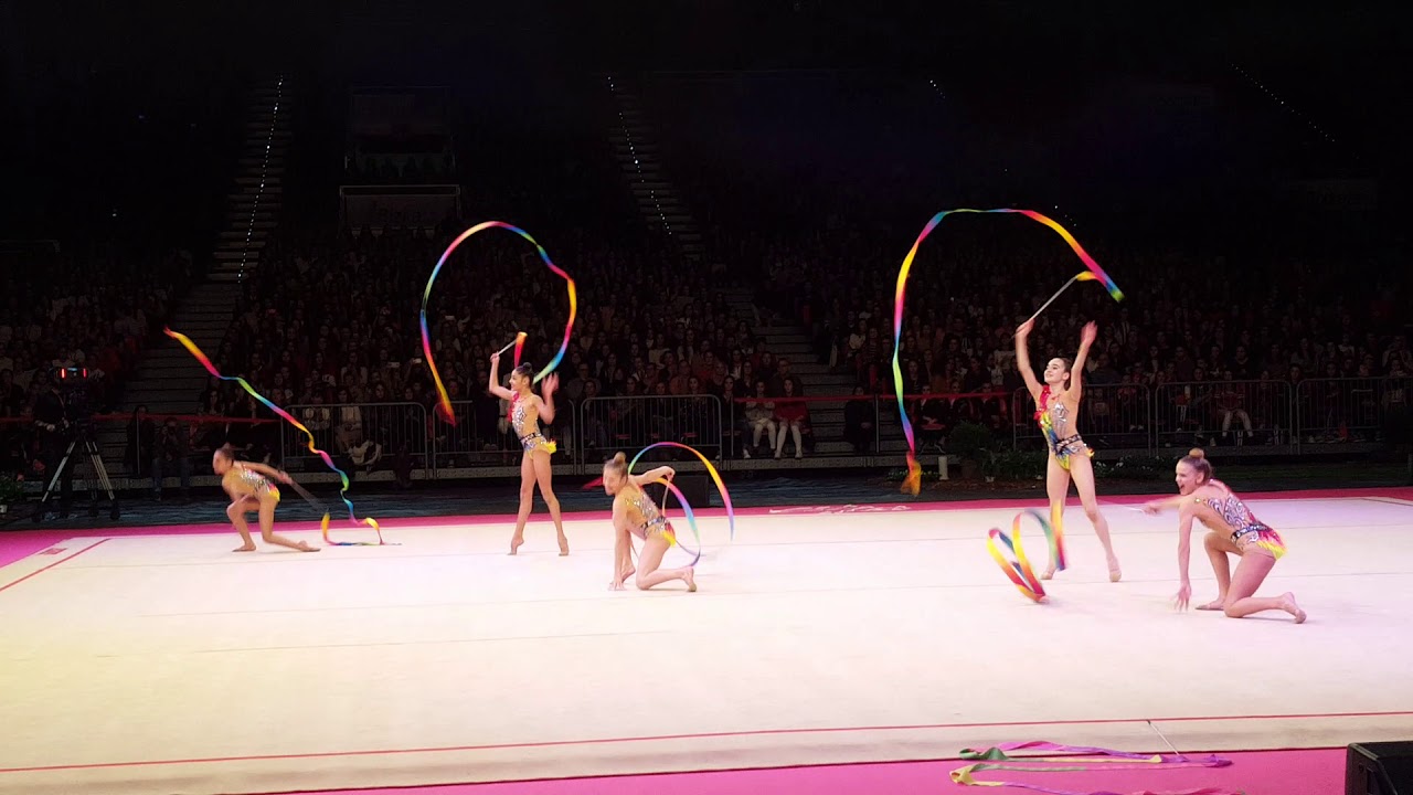 Teresa Gorospe.Gala Euskalgym 2018. Conjunto Junior.