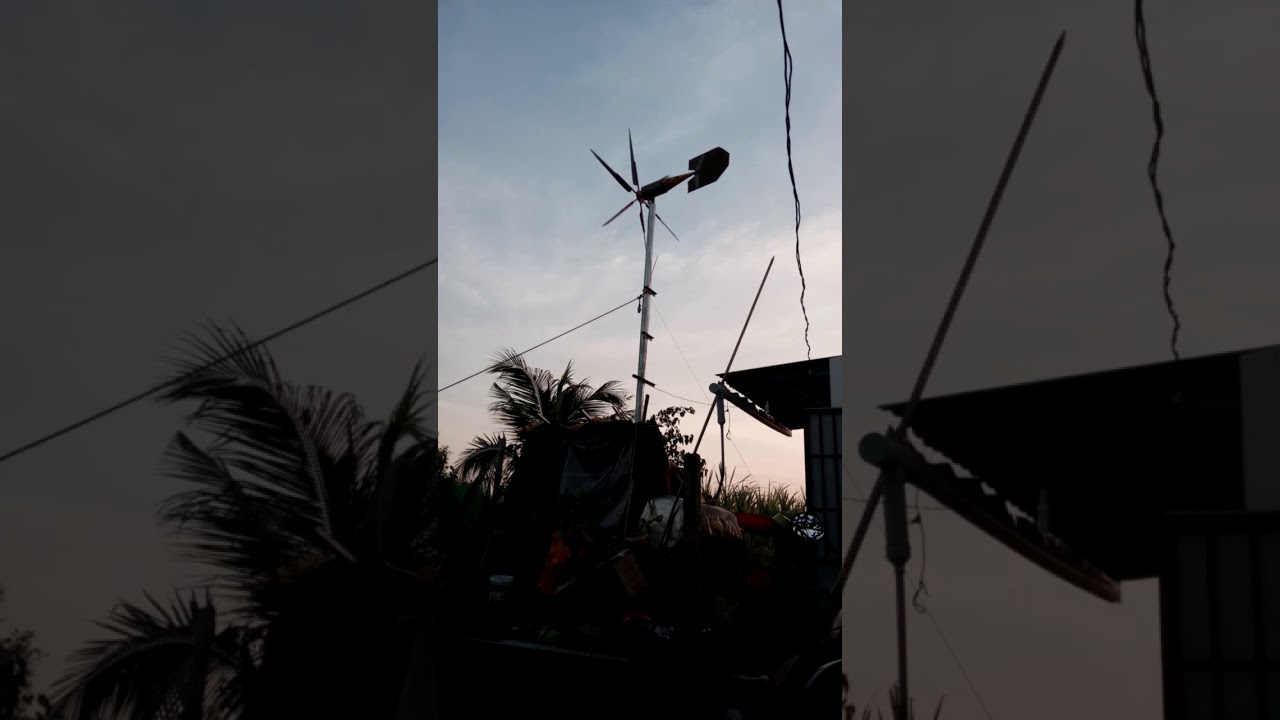 Điện gi&oacute; (thi&ecirc;n sơn )tuabiner gi&oacute; đầu ti&ecirc;n tự l&agrave;m