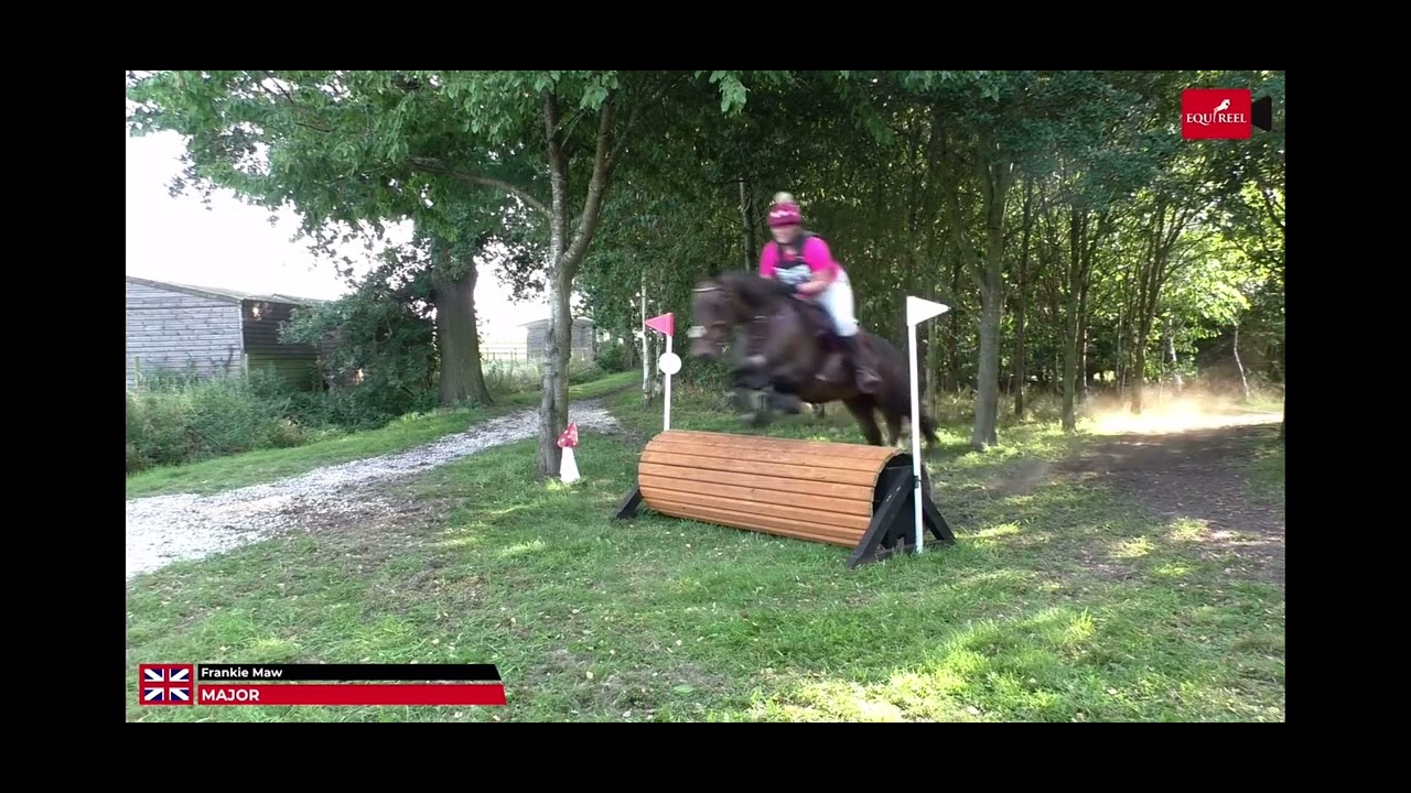 Major winning his first BE event. Epworth equestrian BE80