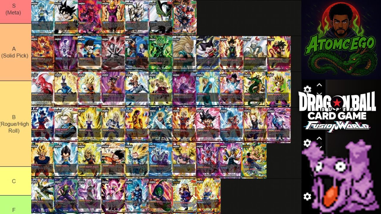 Dragon Ball Fusion World - Set 8 - Meta Tier List w@DrumlinTheDwarf