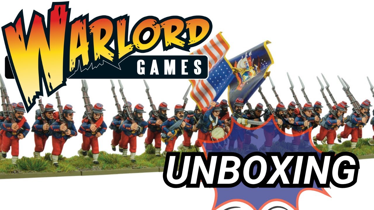Warlord Games ACW Zouave Regiment Unboxing