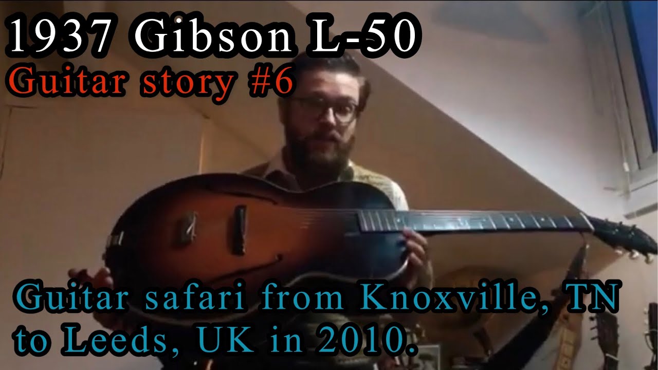 История Gibson L-50 Archtop 1937 года — Истории гитар — The Washboard Resonators