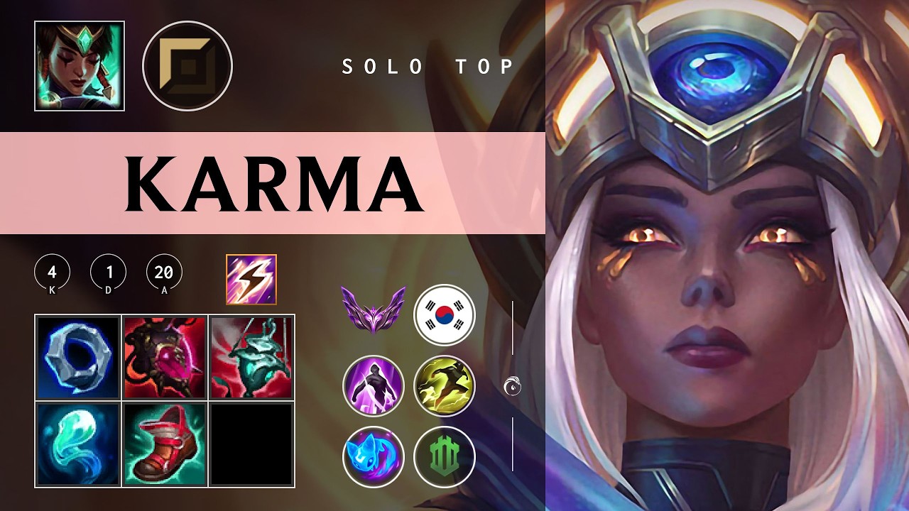 Karma Top vs Jayce - KR Master Patch 26.05