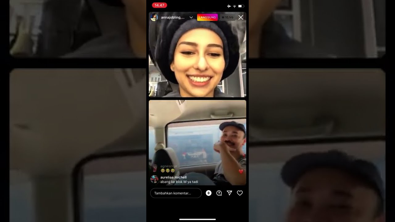 Anna Jobling & Meerqeen IG Live