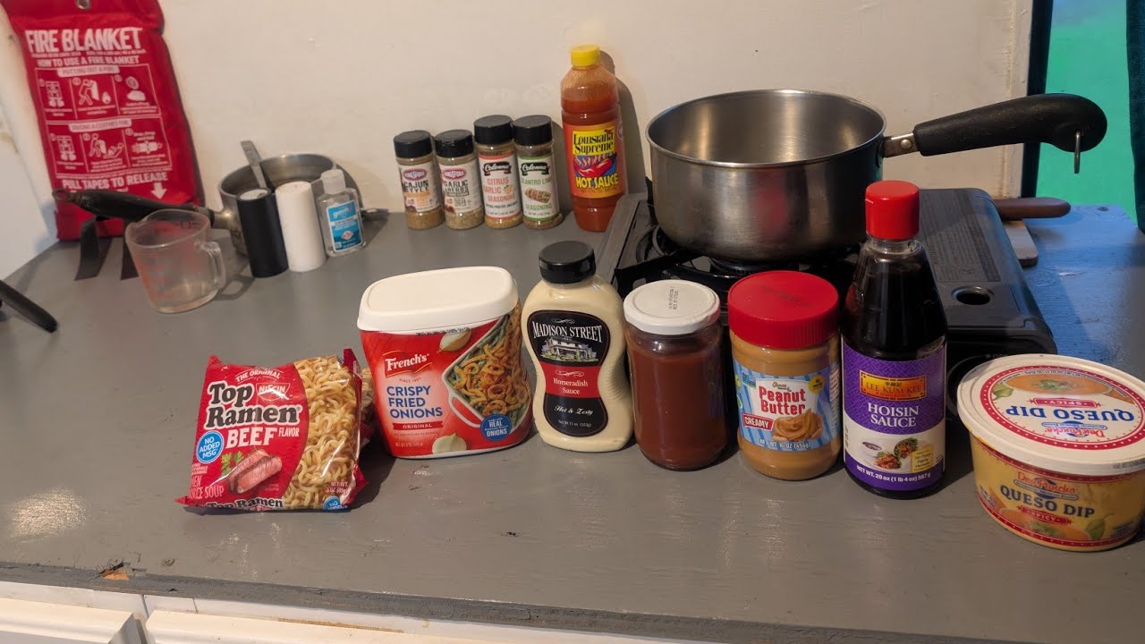Part 2 - THE STORM ISNT OVER | MUST TRY SIMPLE PAD THIA RECIPE I CREATED FOR CAMPING AND BACKPACKING