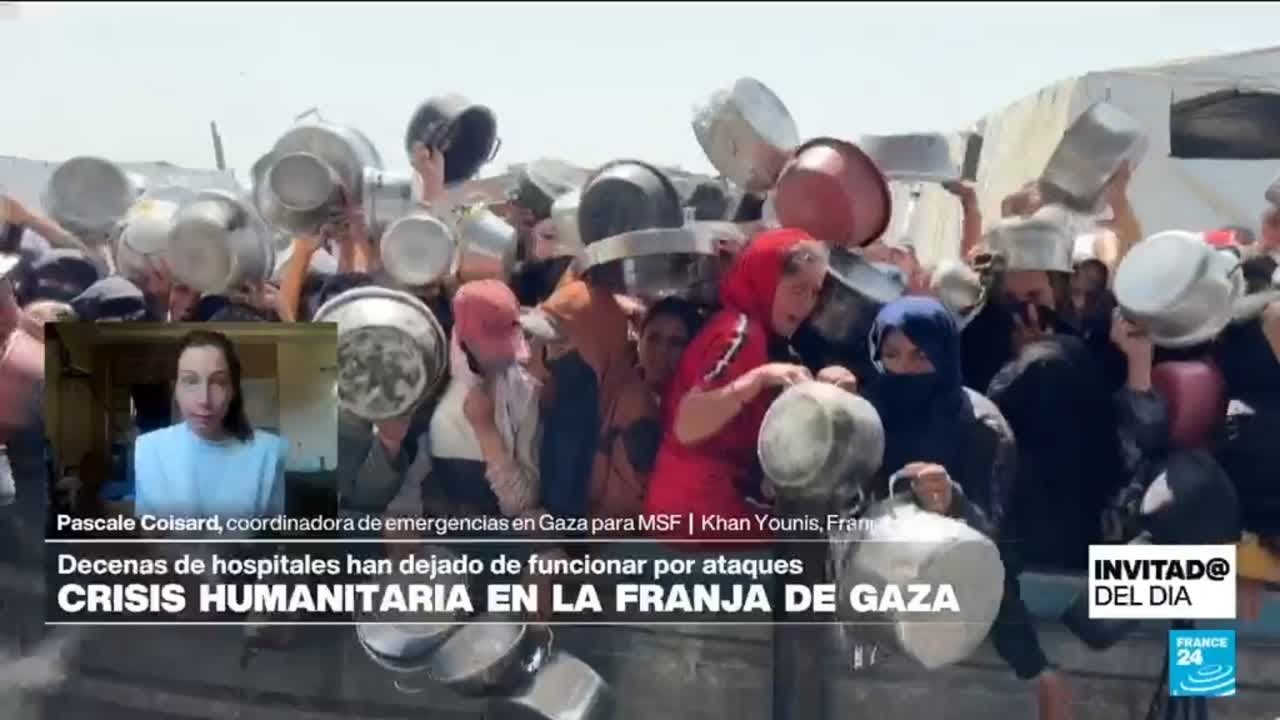 'Cinco camiones de ayuda humanitaria no son suficientes en la Franja de Gaza': Pascale Coisard