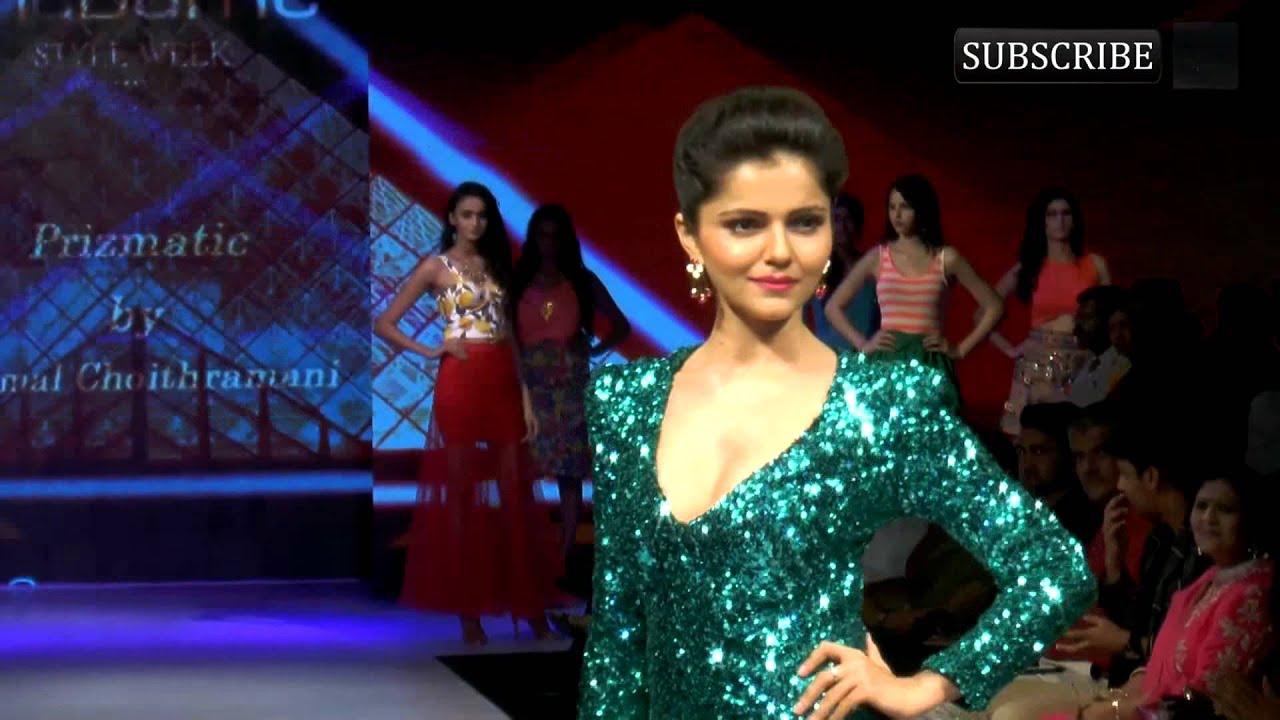 Rubina Malik On Ramp For Designer Komal Choithramani At Madame Style Week